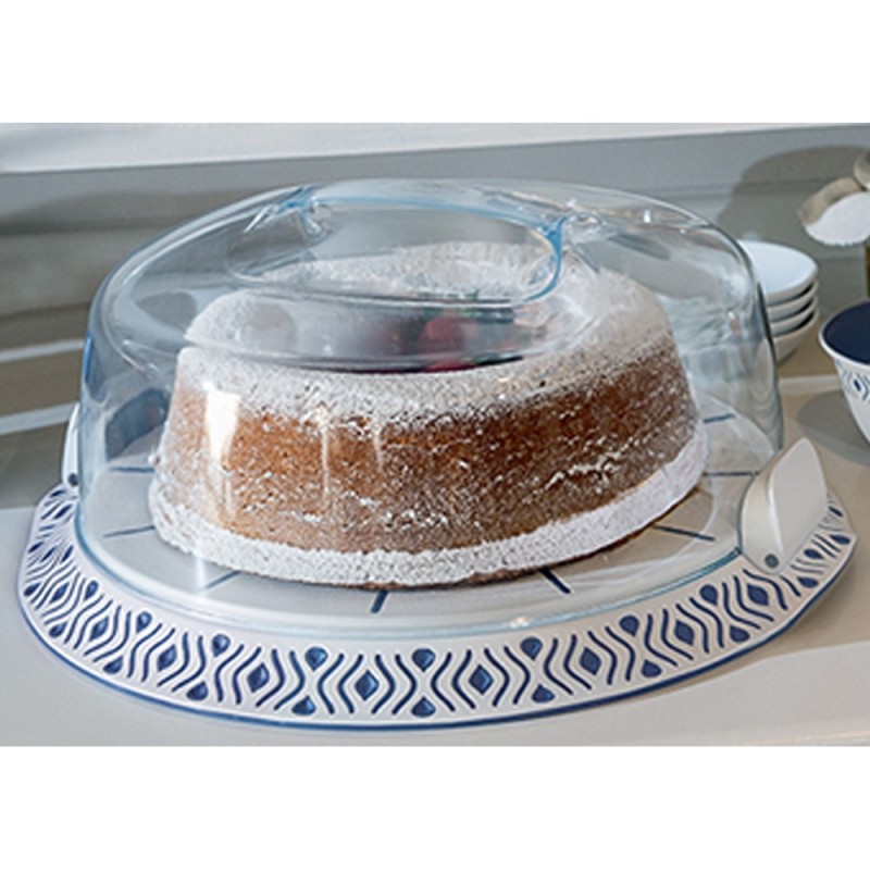 Campana alta porta dolci vetrinetta vassoio piatto per torta
