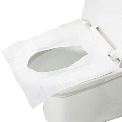 Copriwater usa e getta igienici 50 carta monouso impermeabili per bagno  ideali in viaggio wc bagni pubblici campeggio hotel bar