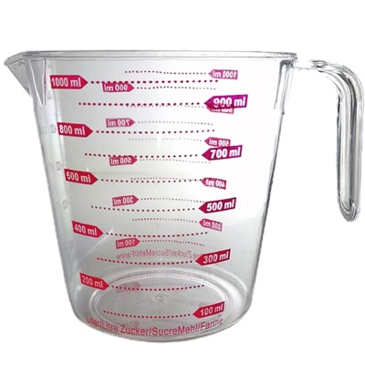 Set Di 10 Bicchierini Graduati, Da 30 Ml, In Plastica, Per Laboratorio