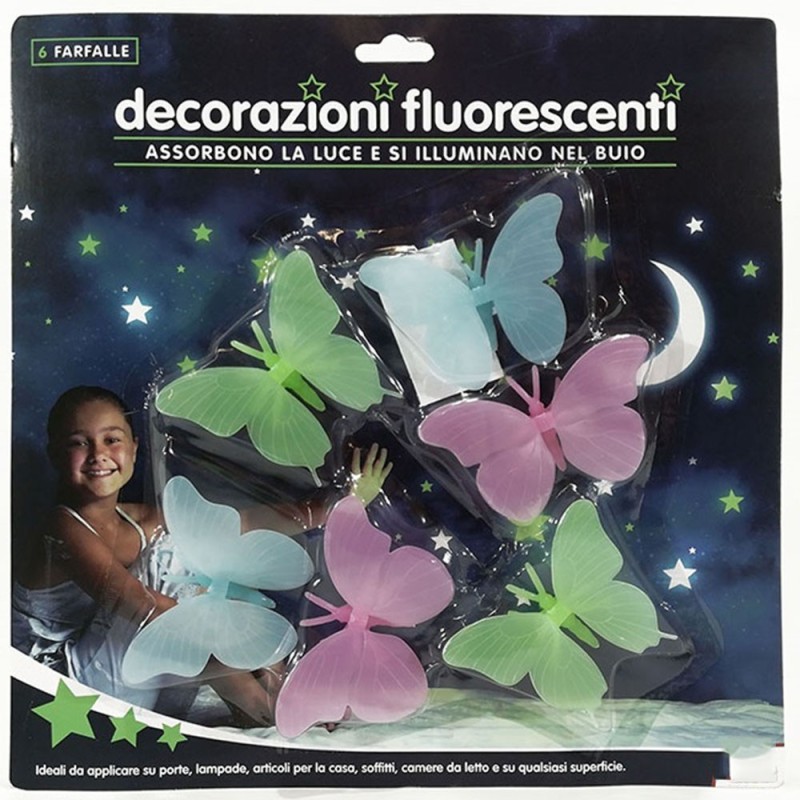 Grandi farfalle decorative BLUSH PINK arte da parete per la cameretta dei  bambini farfalla adesiva 3D farfalle Uniqdots farfalla rosa pastello -   Italia