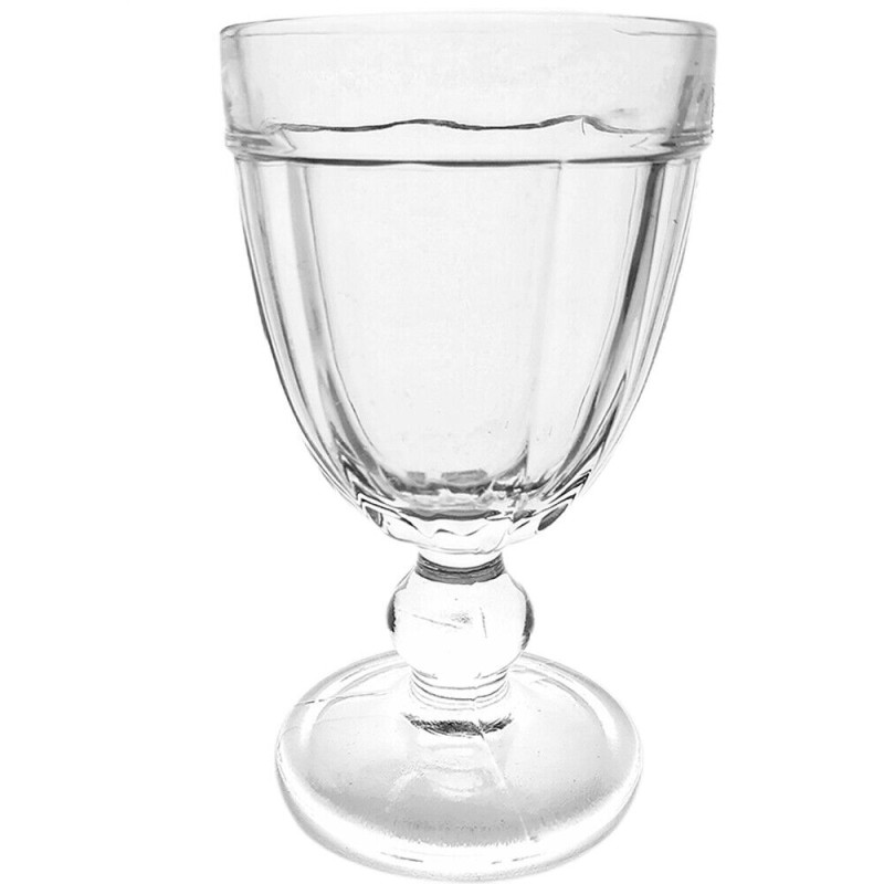 Calice in vetro per acqua vino o fluite/champagne da tavola 6 pezzi  particolari ed eleganti ottima idea regalo