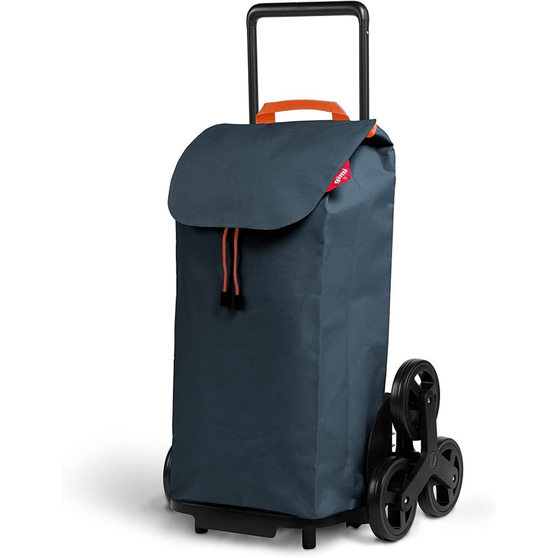 Carrello tris per la spesa 6 ruote sali scale trolley borsa Gim i