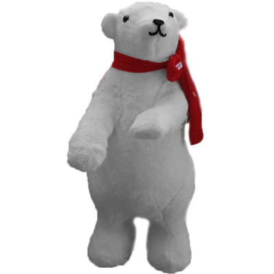 Decorazione orso luminoso in acrilico con 150 led interno/esterno Cm.  59x26x31 - Dimensionegift