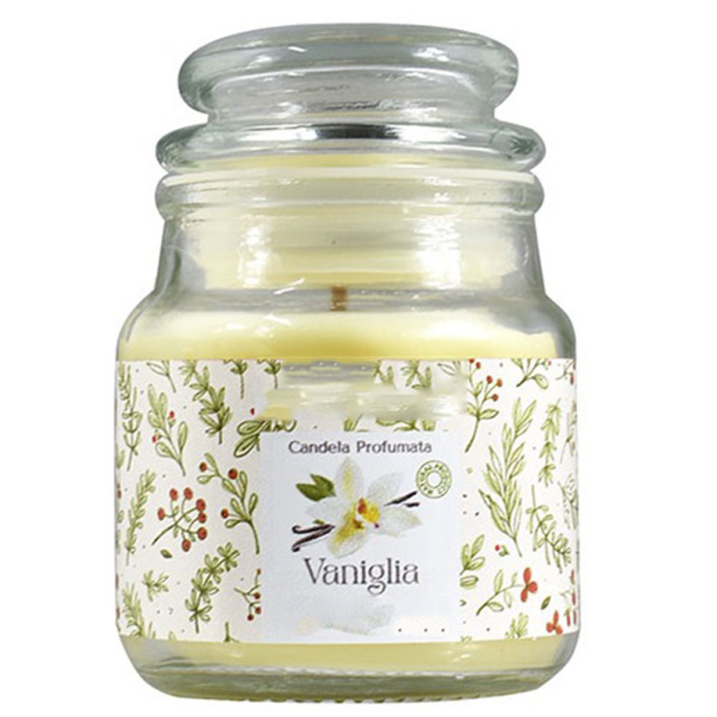 Set Regalo Candele Profumate Confezione Da 4 4,4 oz/125g Fatti con Cera di  al 100% Candela Portatile da Viaggio in Barattolo Regali per Aromaterapia