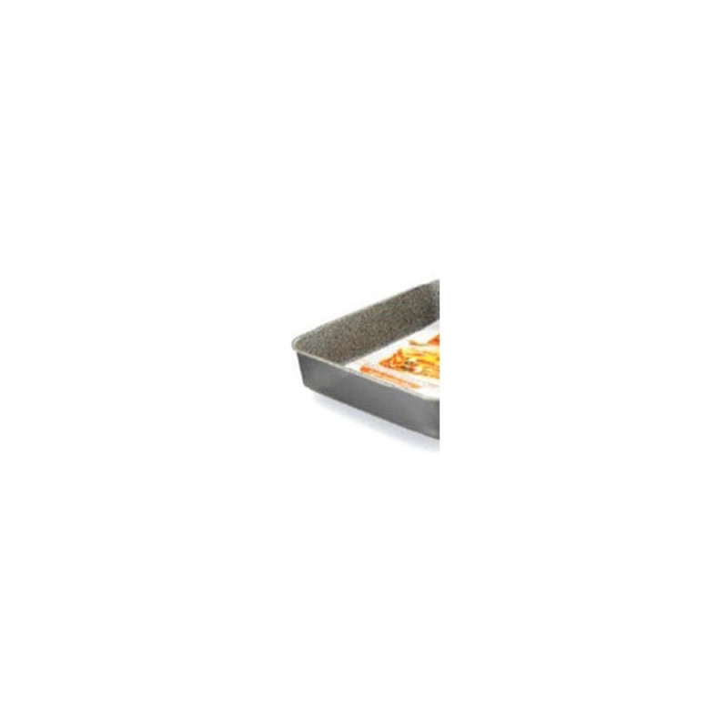 Teglia Da Forno per Pizza Quadrata Antigraffio Teglia Pirofila Antiaderente  20X20 H5