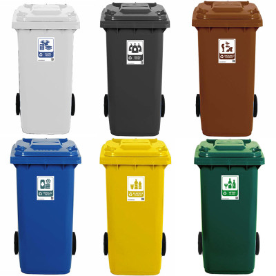 Bidone con ruote  per...