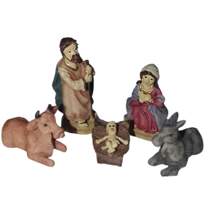 Mini Natività 5 Pezzi per...