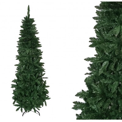 Albero di natale verde slim...