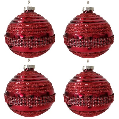 Set di 4 Palline in vetro...