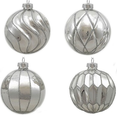 4 Palline in vetro soffiato...