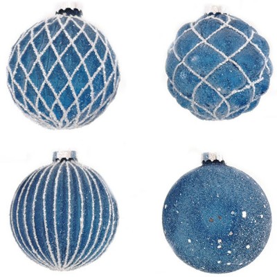 4 Palline in vetro soffiato...