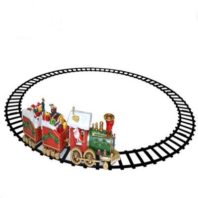 Treno natalizio grande con...