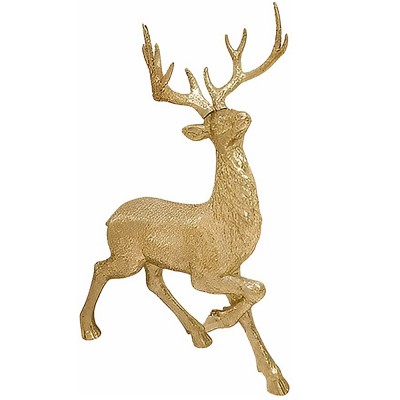 Renna Decorativa Oro...
