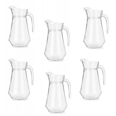 6 brocche Caraffa in vetro...