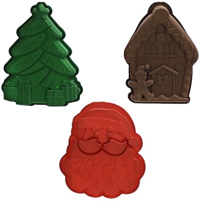 Set 3 Stampi in silicone...