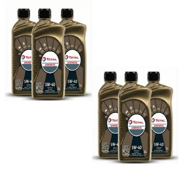 Kit 6 Litri Olio Motore...