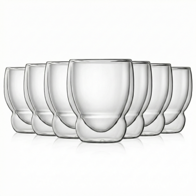 Set 6 Bicchieri Doppia...