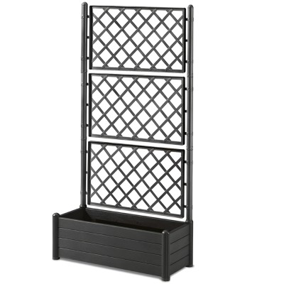 Fioriera Antracite con vaso...