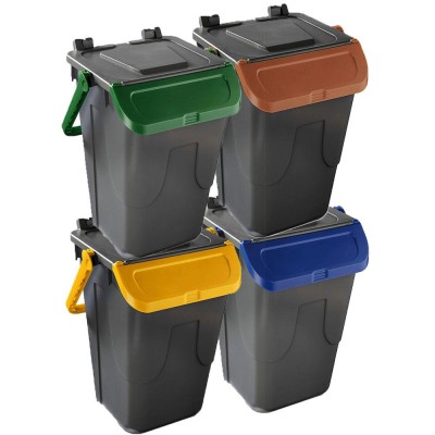 Set 4 Bidone per raccolta...