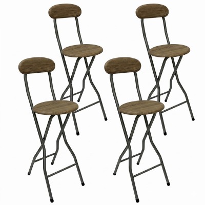 Set 4 Sgabelli Bar...