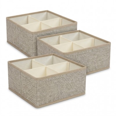 Set di 3 Organizer Armadio...