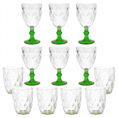 Set 12 Bicchieri 6 acqua 6...