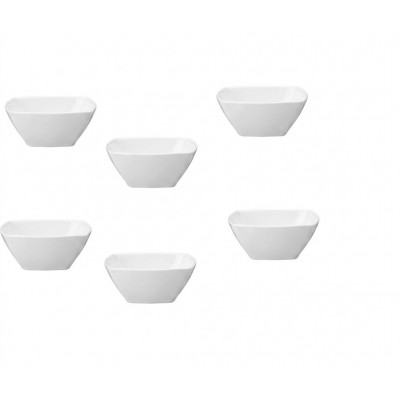 Set 6 Coppette bianche...