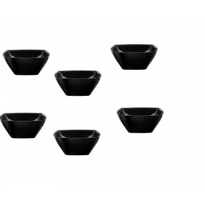 Set 6 Coppette Nere Eclissi...