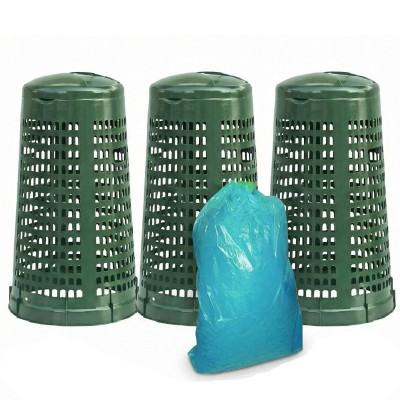 Set 3 Trespoli Bidone Verde...