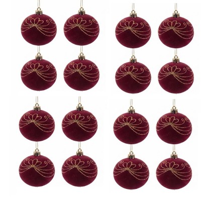 Set 16 Palline Natale...