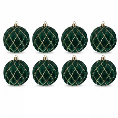 Set 8 Palline Natale...